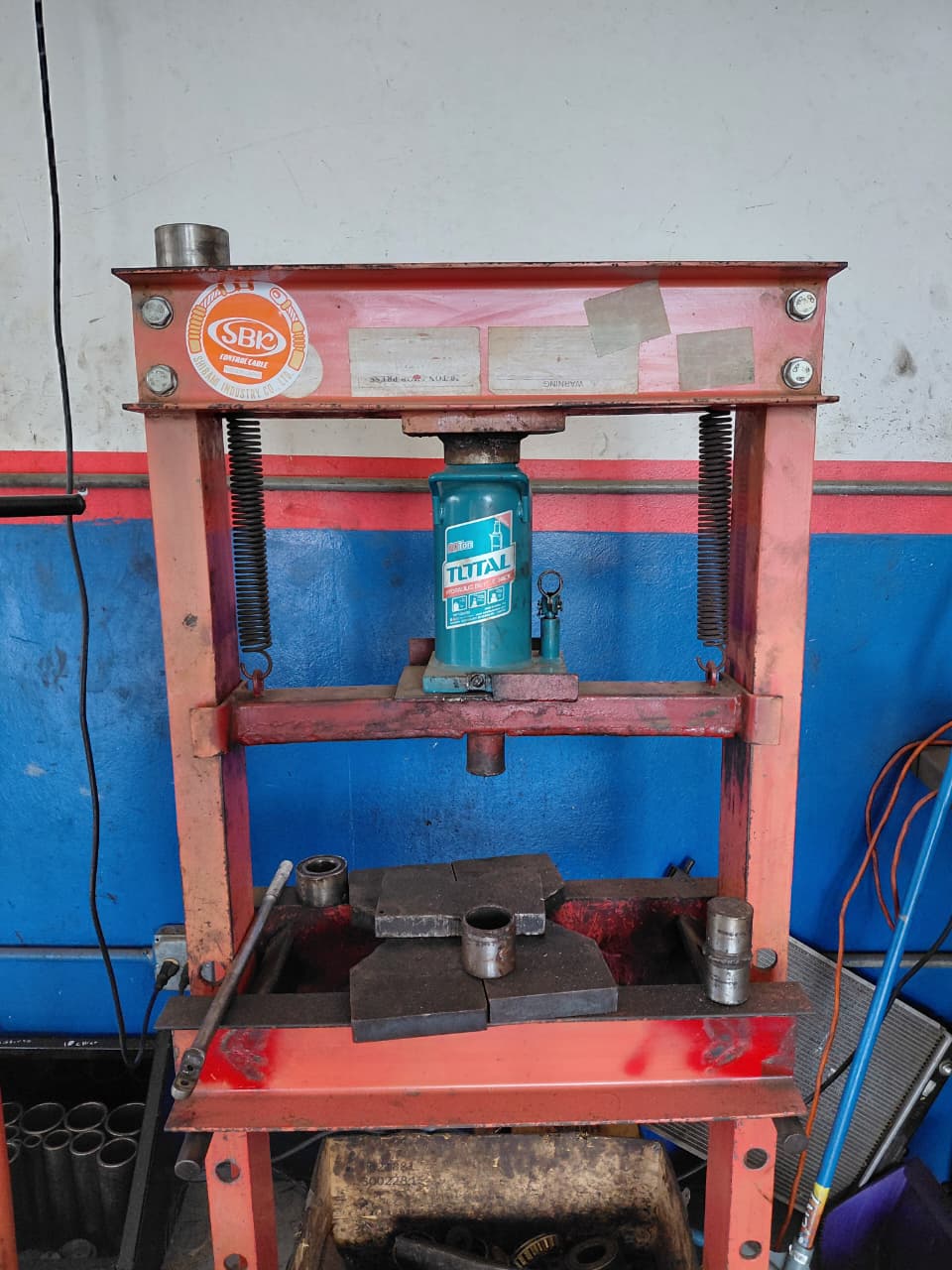 Prensa hidráulica profesional